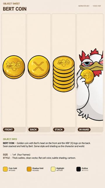 BERT COIN, Bert object sheet by Flare