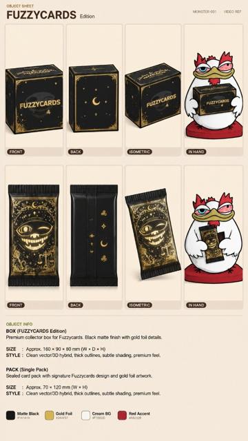 FUZZYCARDS BOX, Bert object sheet by Flare