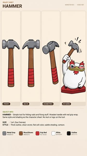 HAMMER, Bert object sheet by Flare
