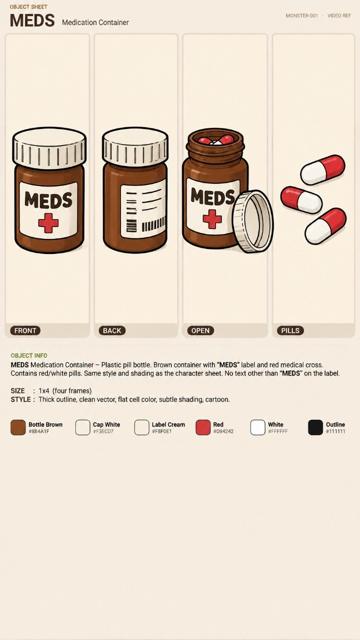 MEDS, Bert object sheet by Flare