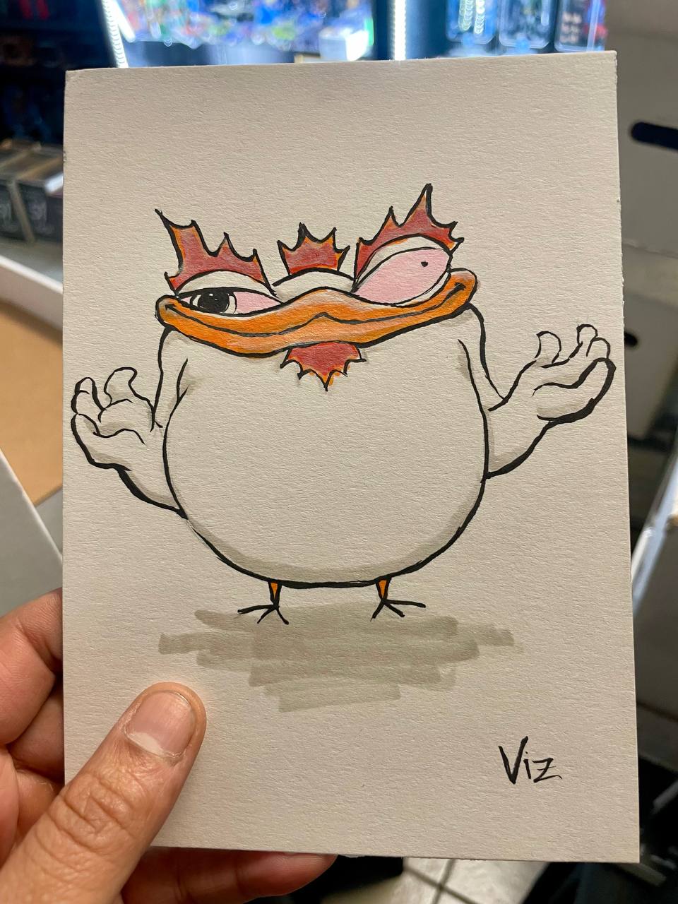 Viz ink Bert sketch