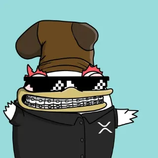 Berthren #1444 NFT (Suit Bert) on the XRP Ledger