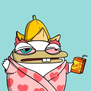 Berthren #942 NFT (Banana Robe) on the XRP Ledger